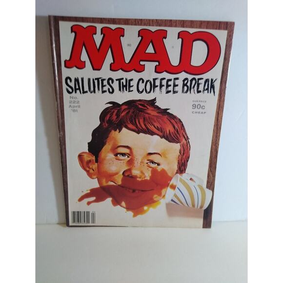 MAD Magazine #222 April 1981 Dressed To Kill Movie Satire That's Incredible TV - Picture 1 of 5